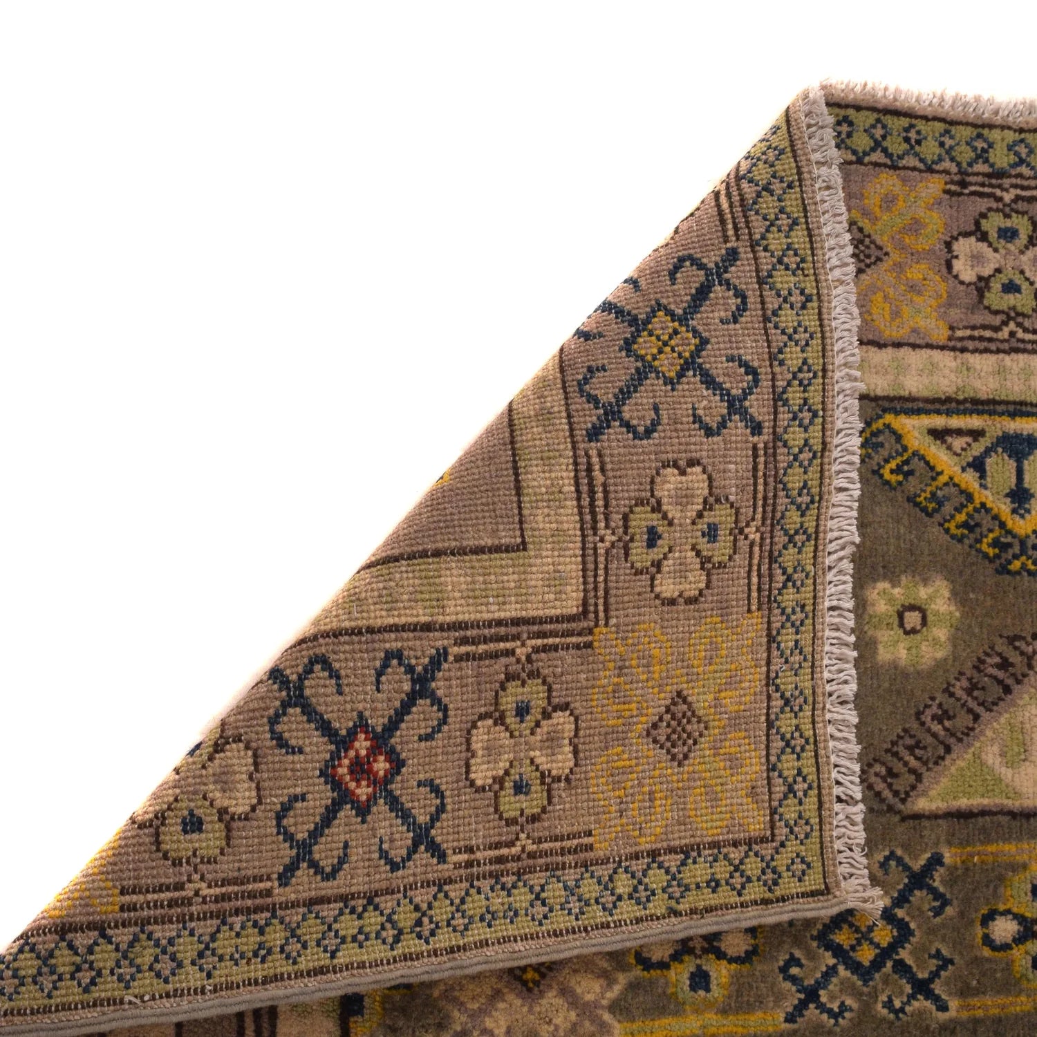 Grey Color Kazak Rug 123 x 171 (cm) - No. W34124