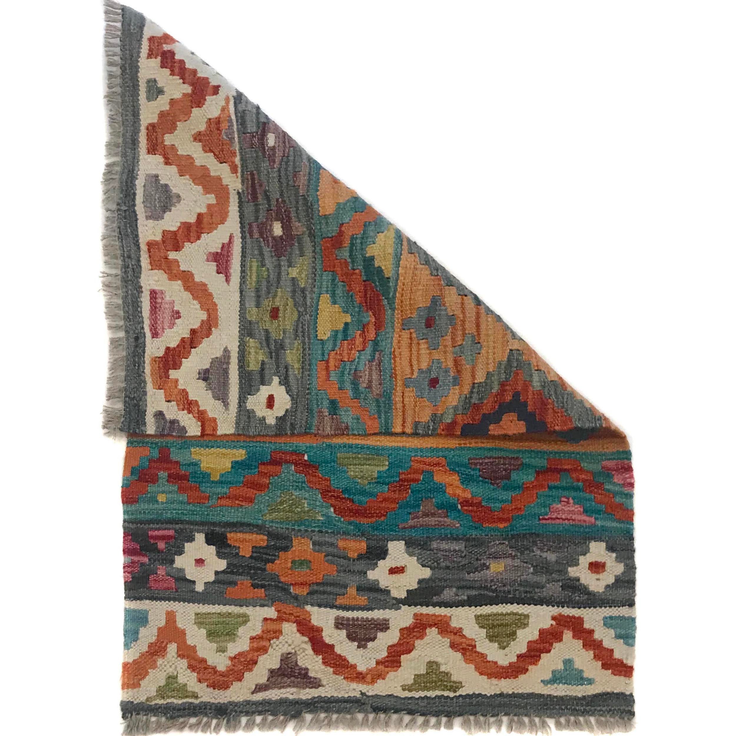 Vegetable Kilim Multi Rug – 59x92 cm – Carpet ID: W35570