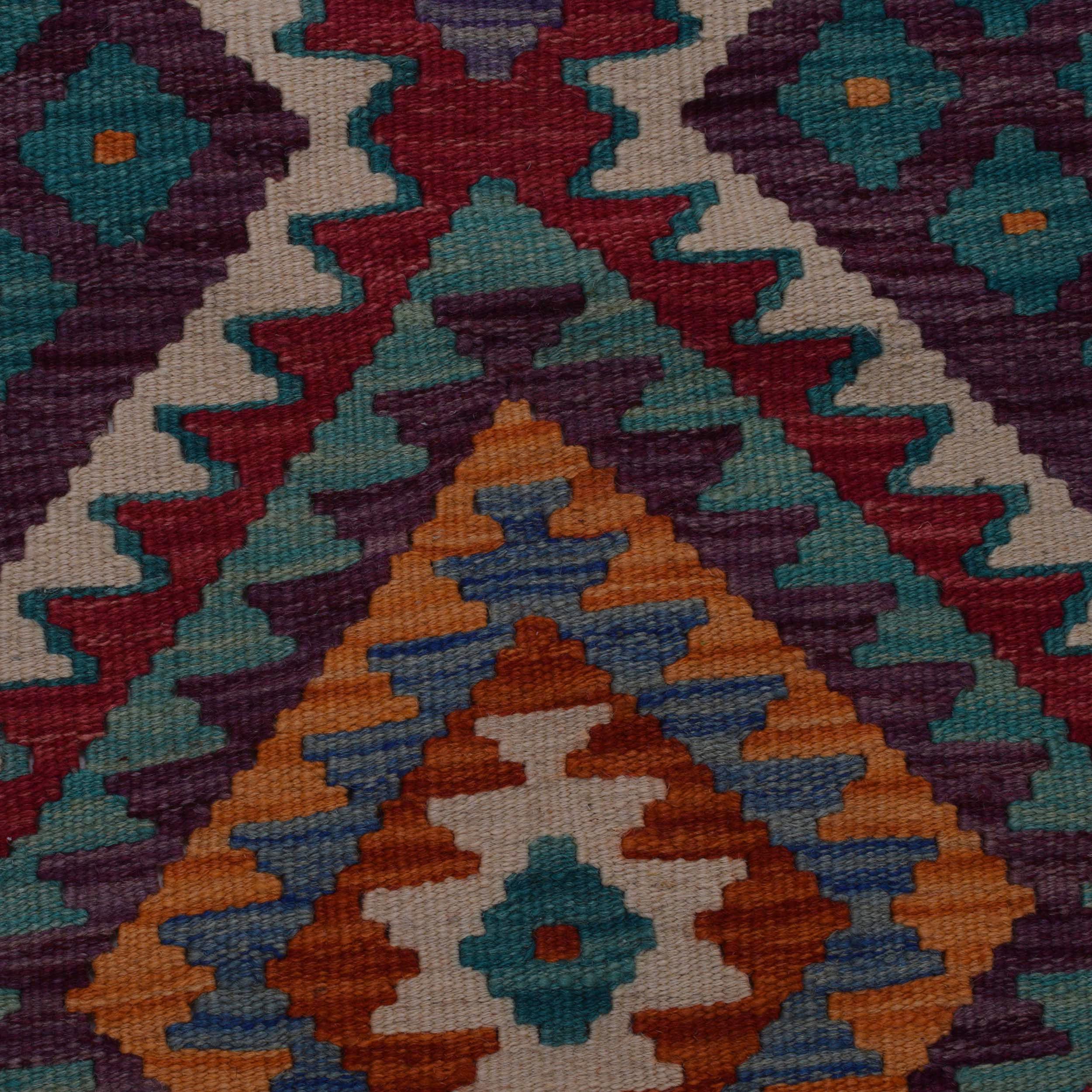 Handmade Vegetable Kelim 6' 0" x 8' 5" (ft) - No. W35934