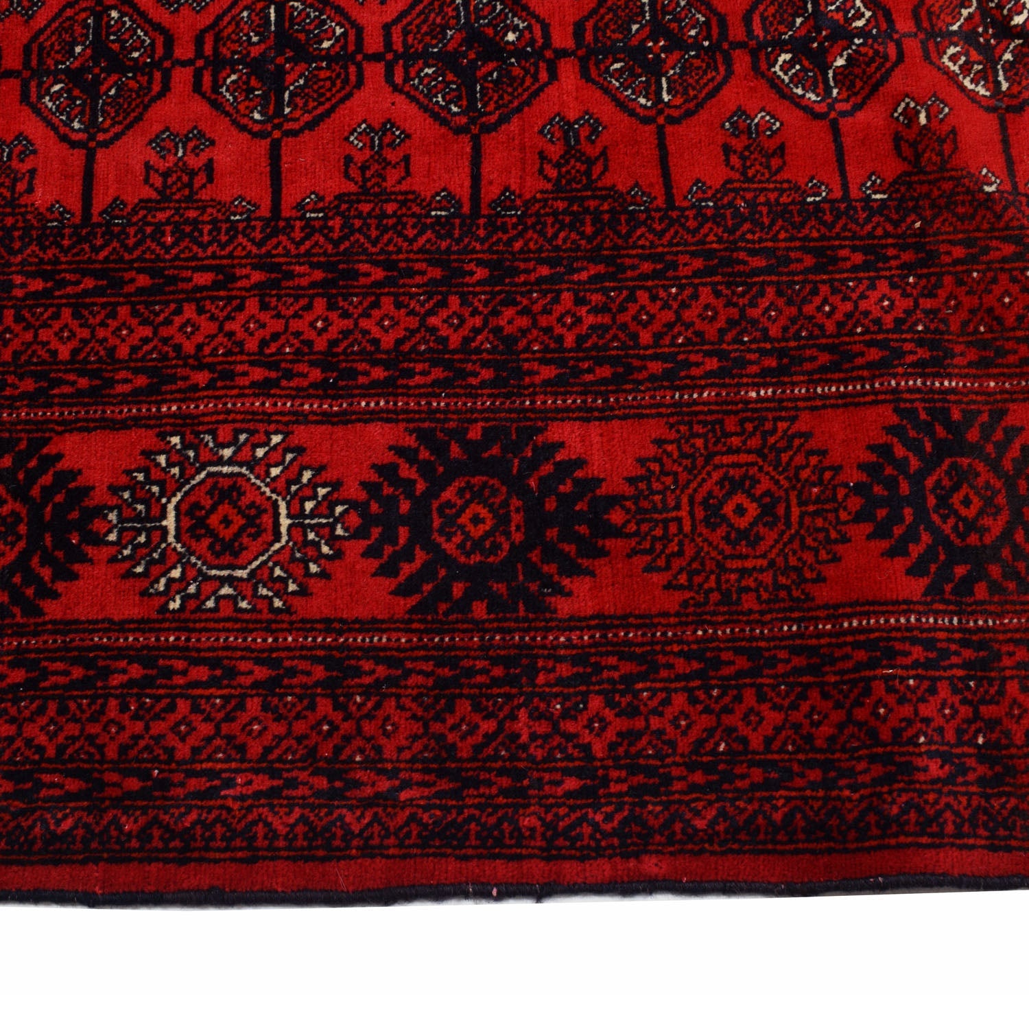 Handmade Wool Bokhara Rug 192 x 292 cm (ID Y14711)