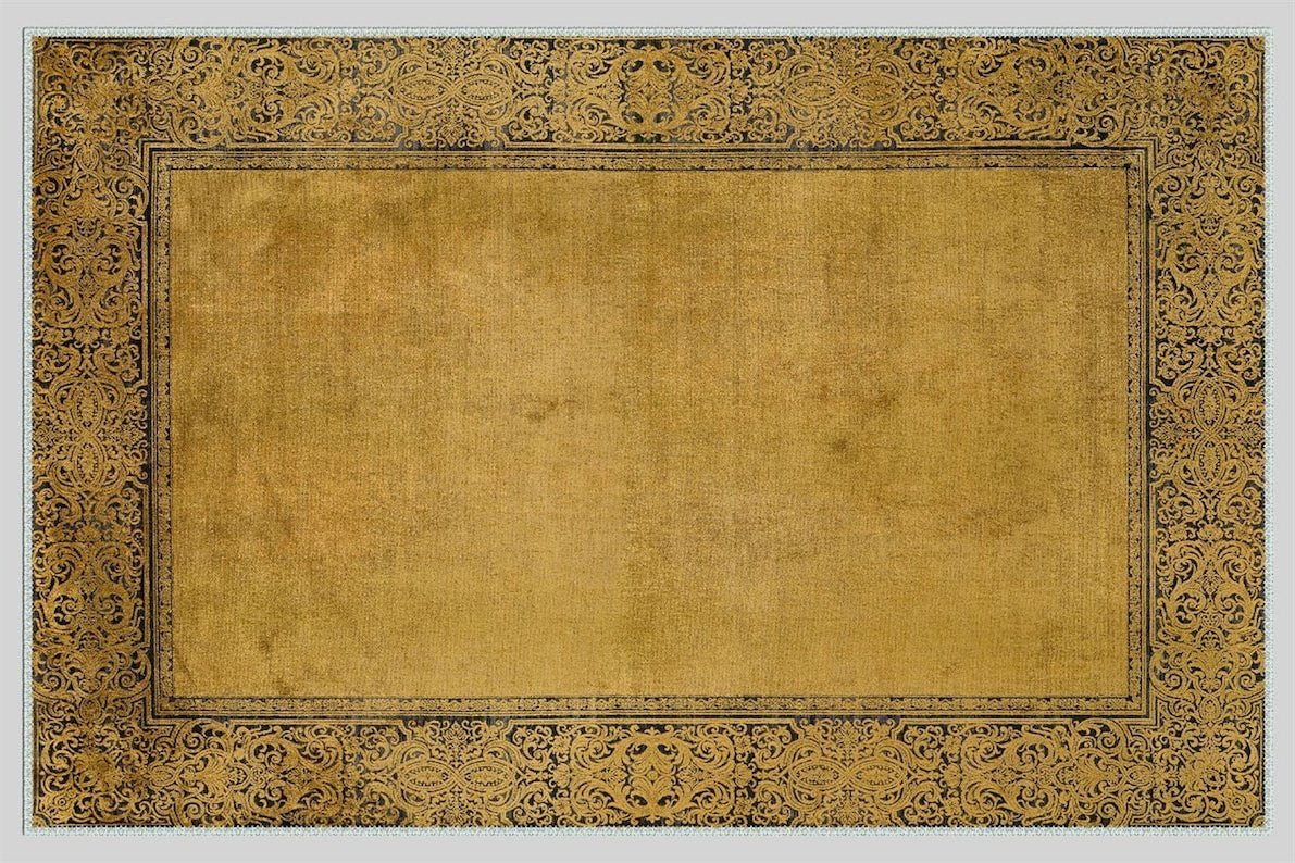 Mustard Area Rug - Aladdinrugs
